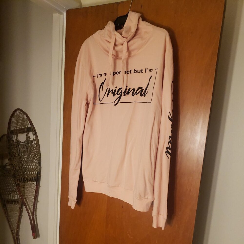 Long sleeve shirt Peach & Black 2X